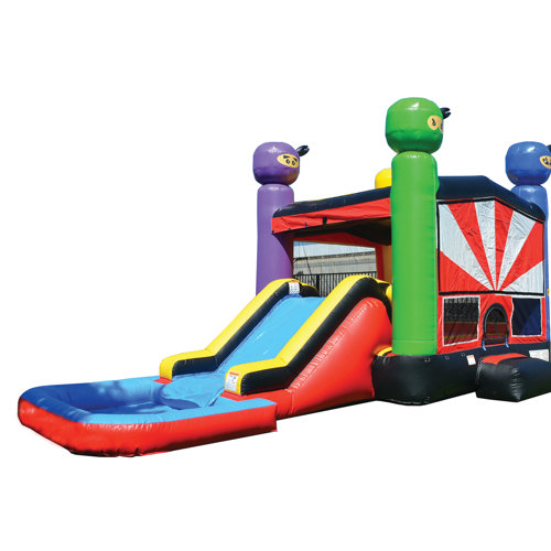 JumpOrange Ninja Bounce House & Reviews Wayfair